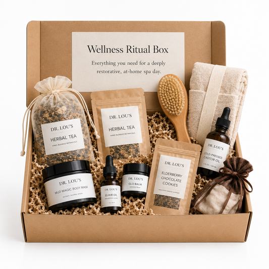 Botanical wellness products created to support intentional self-care and relaxation.
