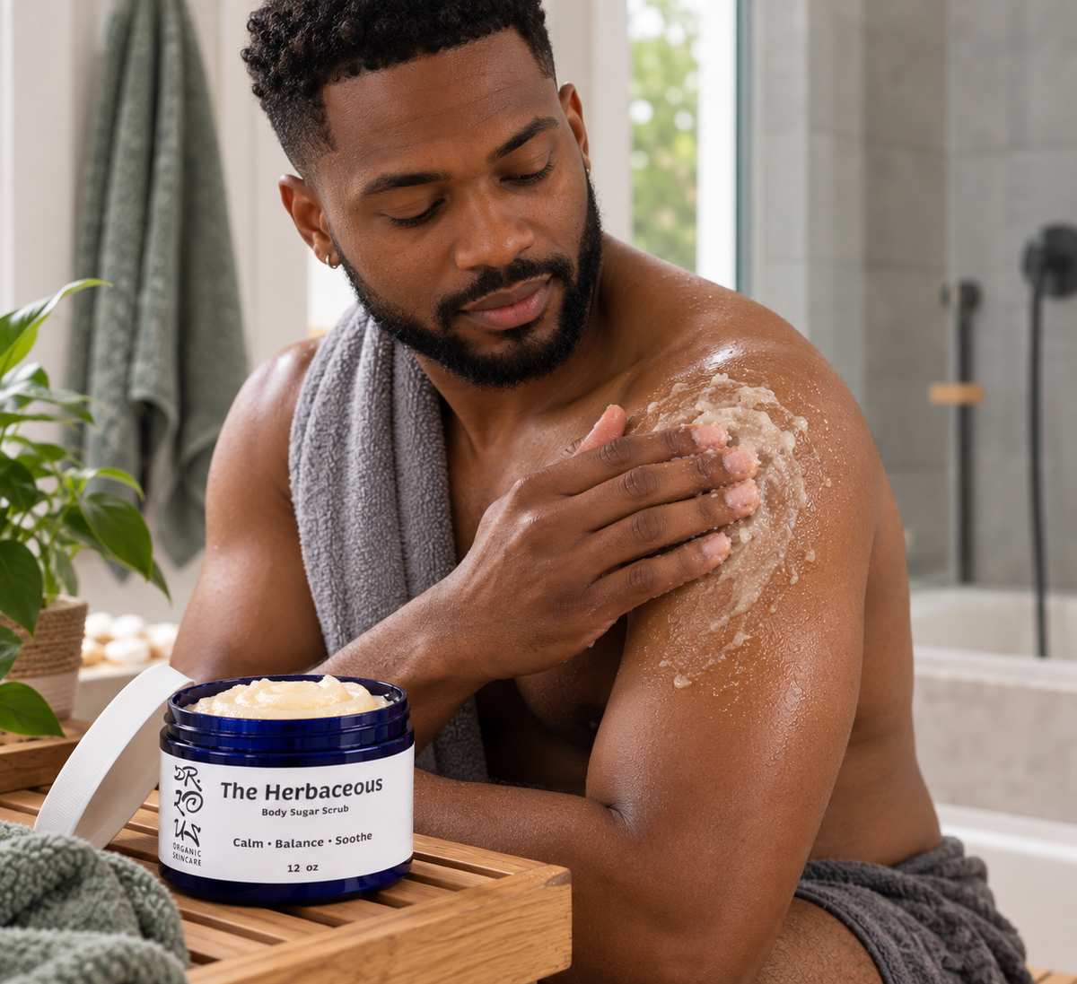 Dr. Lou's Herbaceous Sugar Scrub™ | Botanical Body Polishes