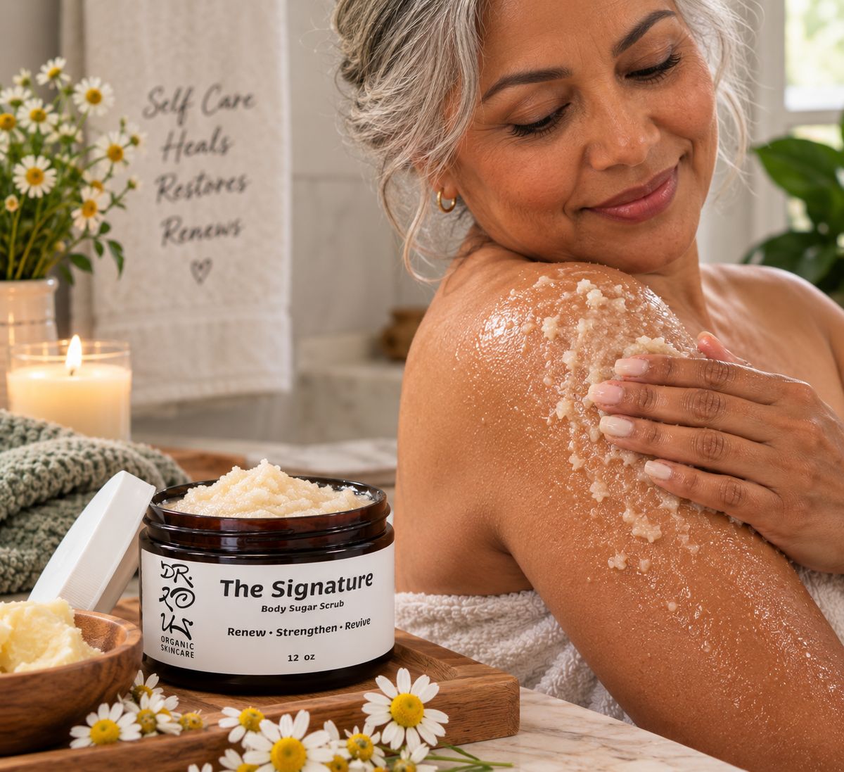 Dr. Lou's Signature Sugar Scrub™ | Botanical Body Polishes